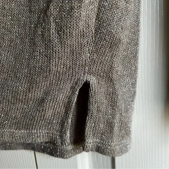 AG by Adriano Goldschmied Long Sleeve Scoop neck sparkle sweater - Picture 8 of 8